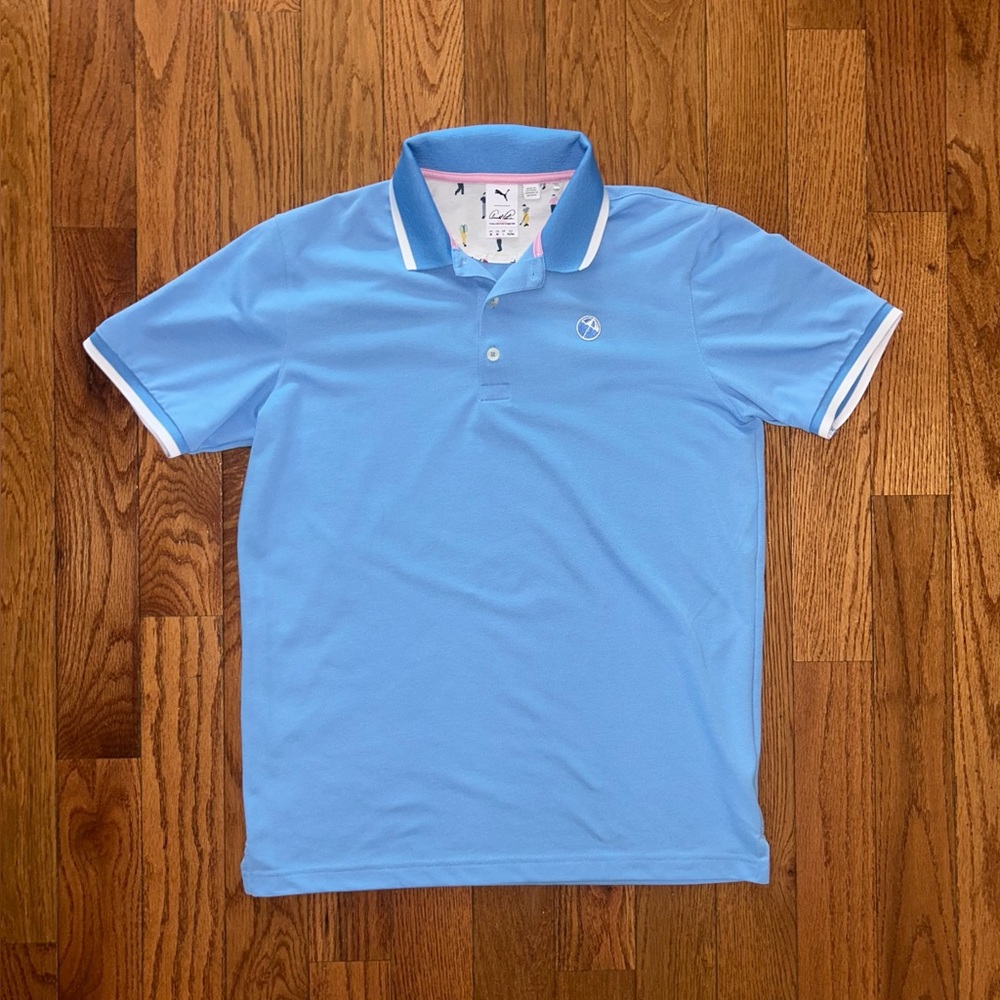 Arnold Palmer Puma Golf Polo Shirt Size Medium